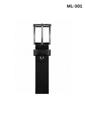 Milled Leather Belt with Zinc Alloy Buckle ML-301