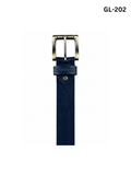Grain Leather Belt with Zinc Alloy Buckle GL-202
