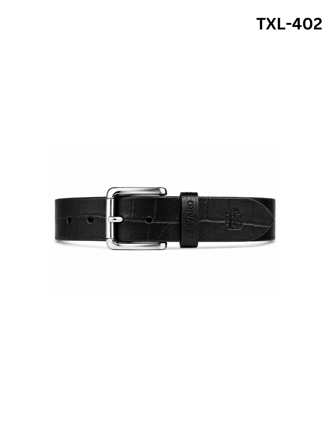 Texture Leather Belt