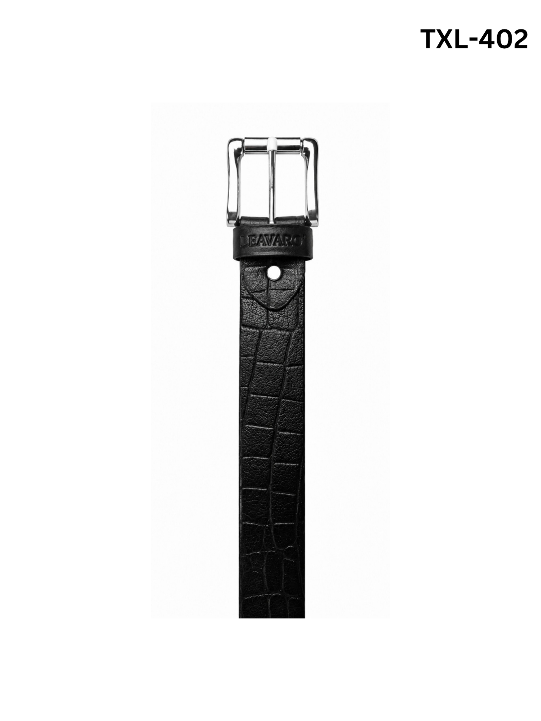 Texture Leather Belt