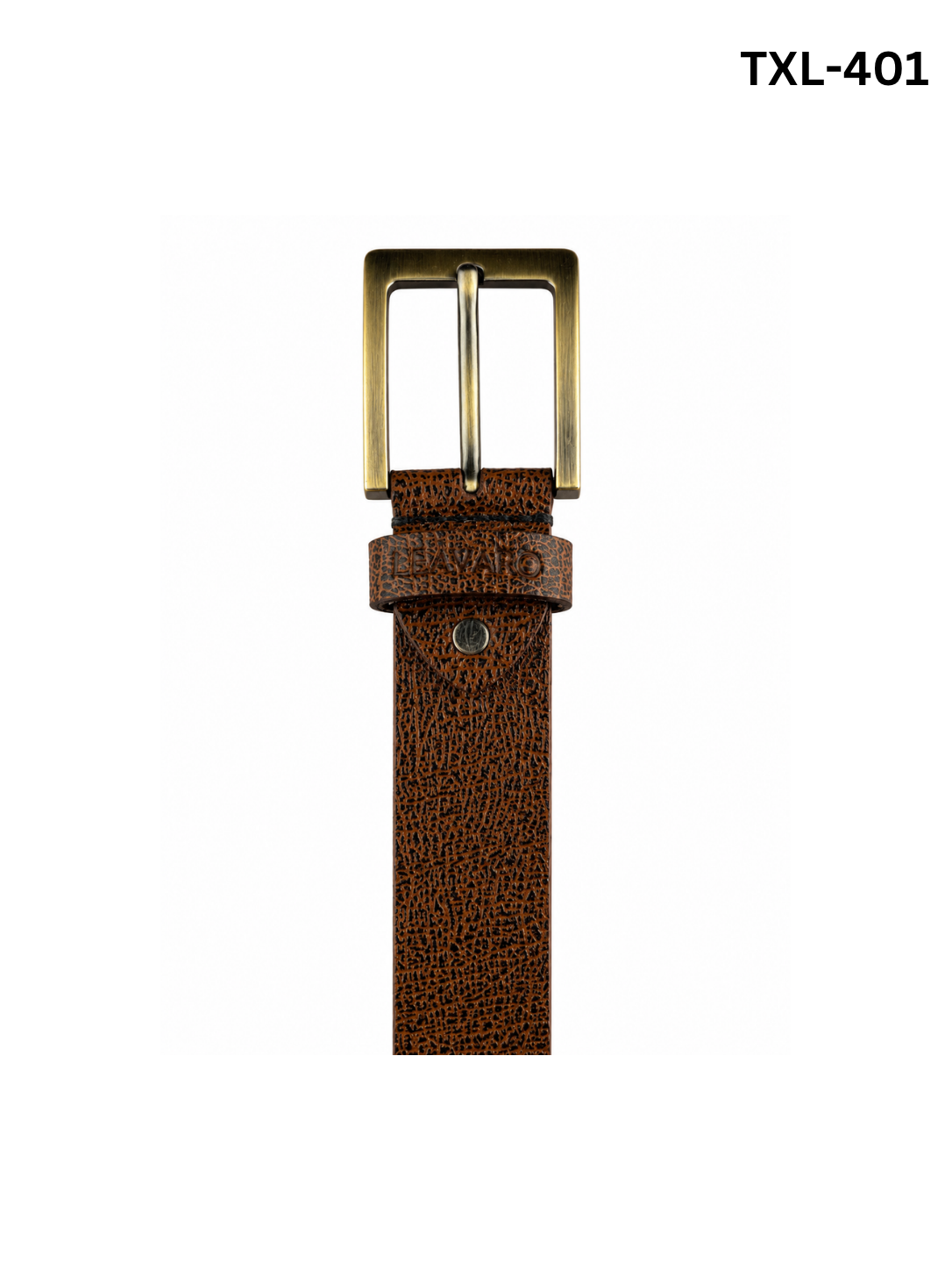 Texture Leather Belt